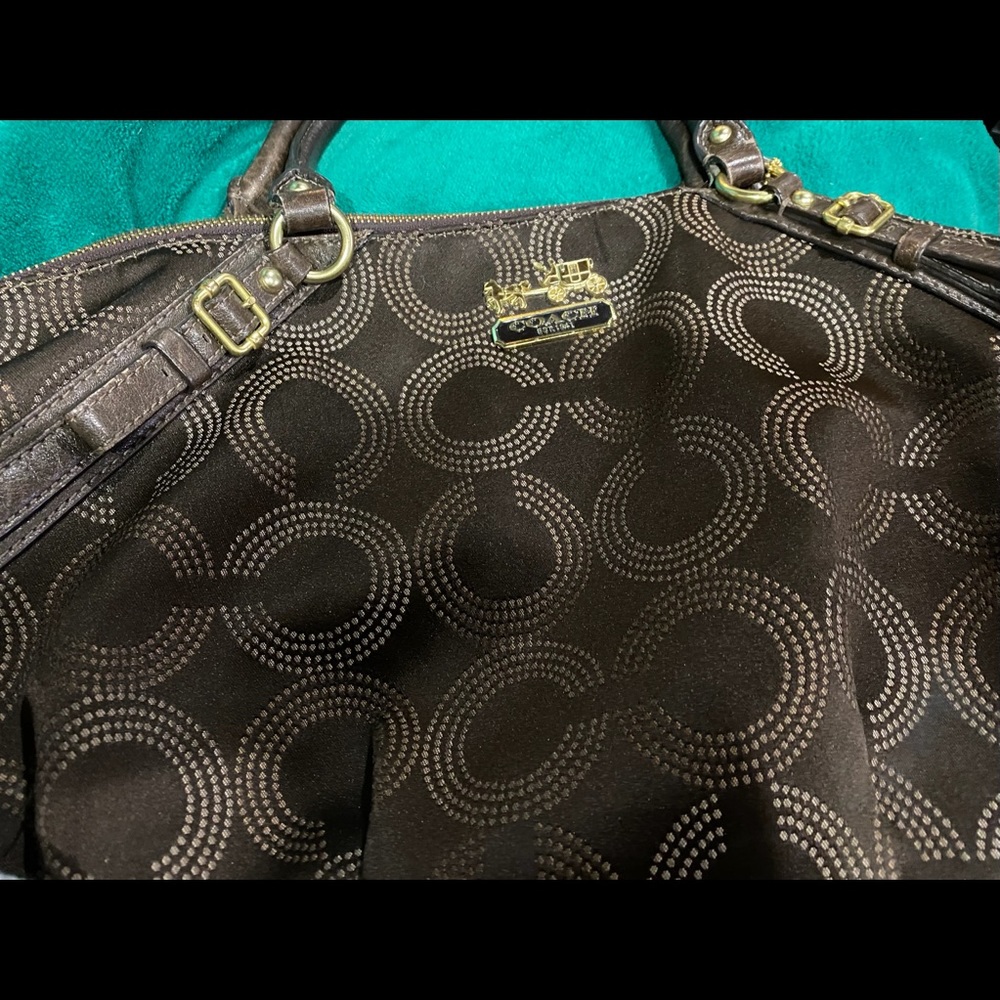 Coach Brown Handbag-used
